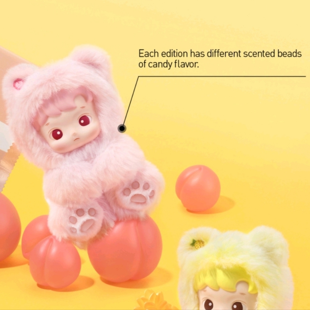 HACIPUPU Gummy Bear Series-Vinyl‎ Plush - Peach Flavor - Picture 4 of 6